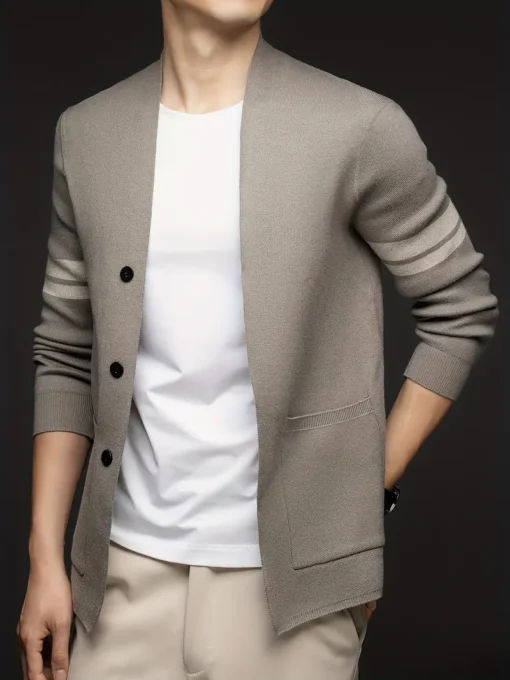 Men’s Casual Cardigan Blazer