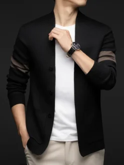 Men’s Casual Cardigan Blazer