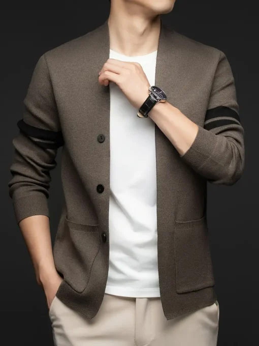 Men’s Casual Cardigan Blazer