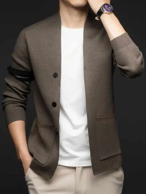 Men’s Casual Cardigan Blazer