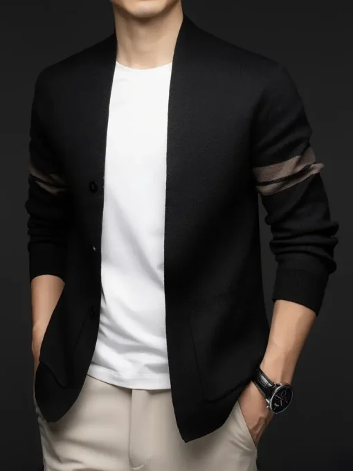 Men’s Casual Cardigan Blazer