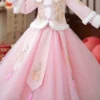 GULULU Elegant Winter Princess Dress for Girls
