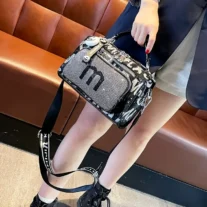 Alternative view of Glamorous Rhinestone-Embellished Women's Backpack