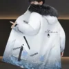 korean Winter Warmth Hooded Jacket for Men