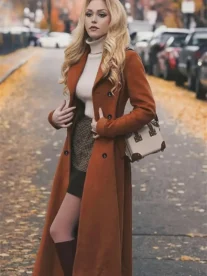 Alternative view of Elegant Long Blend Coat for Women